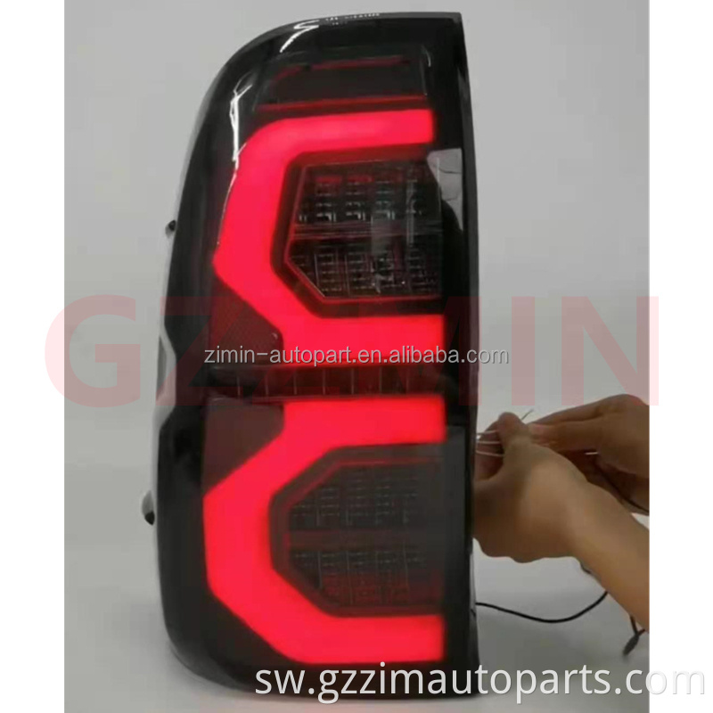 Pickup 4*4 vifaa vya nje vya taa iliyoongozwa taa ya nyuma taa c style cit for hilux vigo 2020